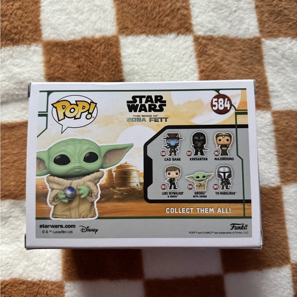 FUNKO ⋆ Grogu with Armor Figure - Picture 3 of 6
